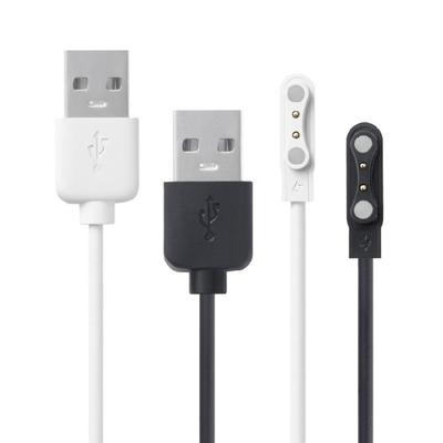 2pin 4.0mm Space Magnetic Charging Adapter Cord Portable Charge Cable Wire For RS4 LS12 Smartwatch Replacement