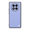 Applicable to Redmi note14pro mobile phone case lens all-inclusive square plain leather soft case anti-drop protective case CD pattern