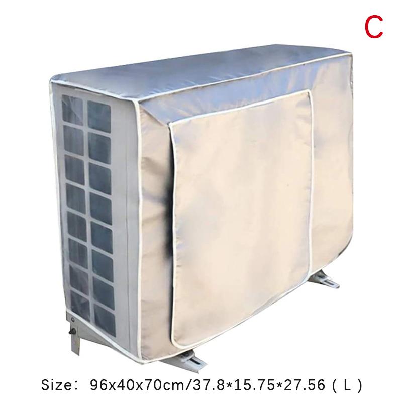 Outdoor Air Conditioning Cover Waterproof Dust Cover Washing Anti-Dust Anti-Snow