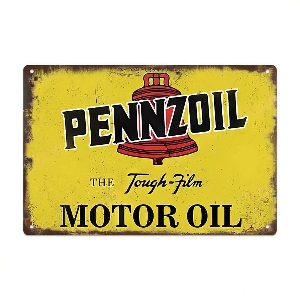 Car Gas Oil Sign Vintage Lubricant Metal Billboard Wall Plate Poster Decor Garage Auto Repair Shop Tin Sign Decorative Plaque