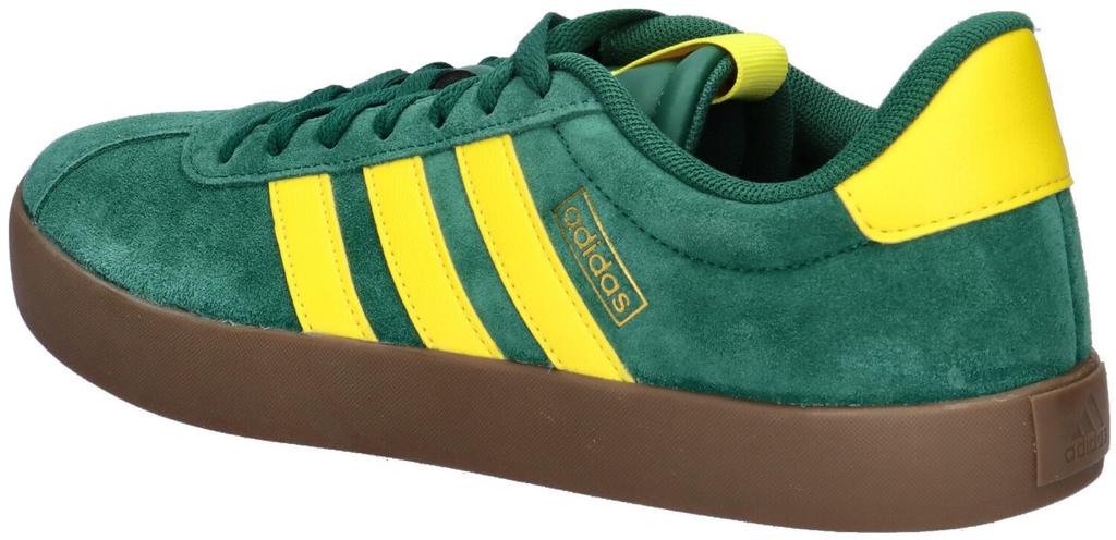 Кроссовки Adidas VL Court 3.0 телесного зеленого/желтого/золотого металлика