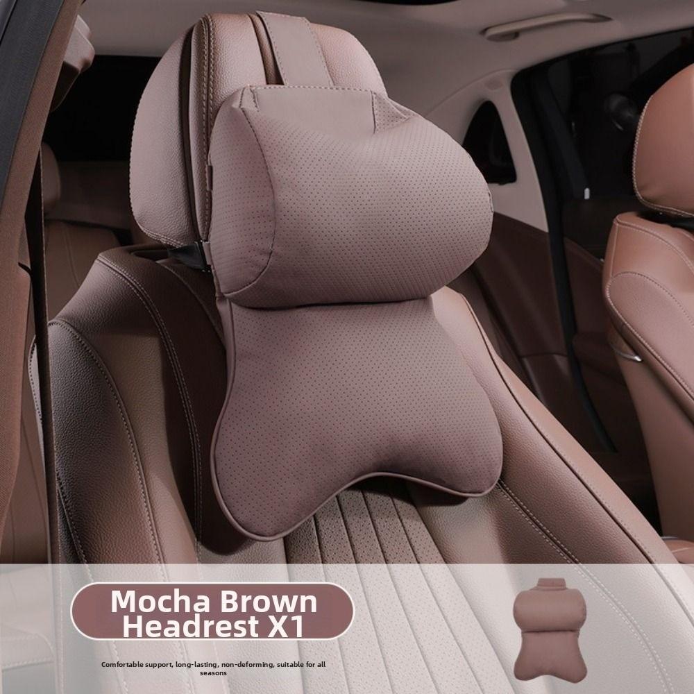 Universal Car Seat Shoulder Pillow Adjustable Car Headrest Car Neck Support Headrest  Four Seasons