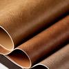 Retro Faux Leather Table Placemats Double-Sides PU Dining Table Mat Heat Resistant Non-Slip Table Place Mats For Kitchen Dining