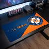 Luton Town Custom Large Mouse Pad, Personalized Name Text Print, Football Logo Non‑Slip Desk Mat Gaming Gift