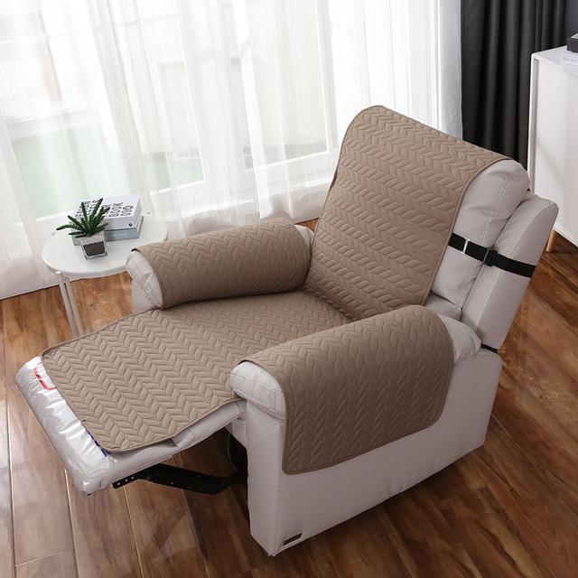 

Сплошной цвет, чехол для дивана с откидной спинкой, нескользящий коврик для одного дивана, чехол для домашних животных, собак, детей, антигрязный защитный чехол для кресла для гостиной 1 Seat