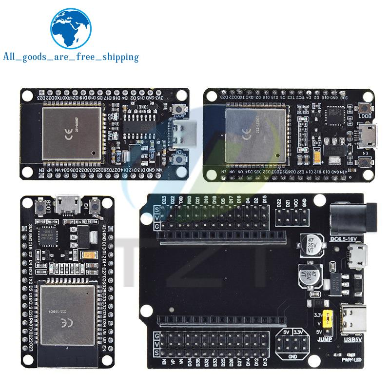 ESP32 Development Board TYPE-C USB CH340C WiFi+Bluetooth Ultra-Low Power Dual Core ESP32-DevKitC-32 ESP-32 Expansion Board