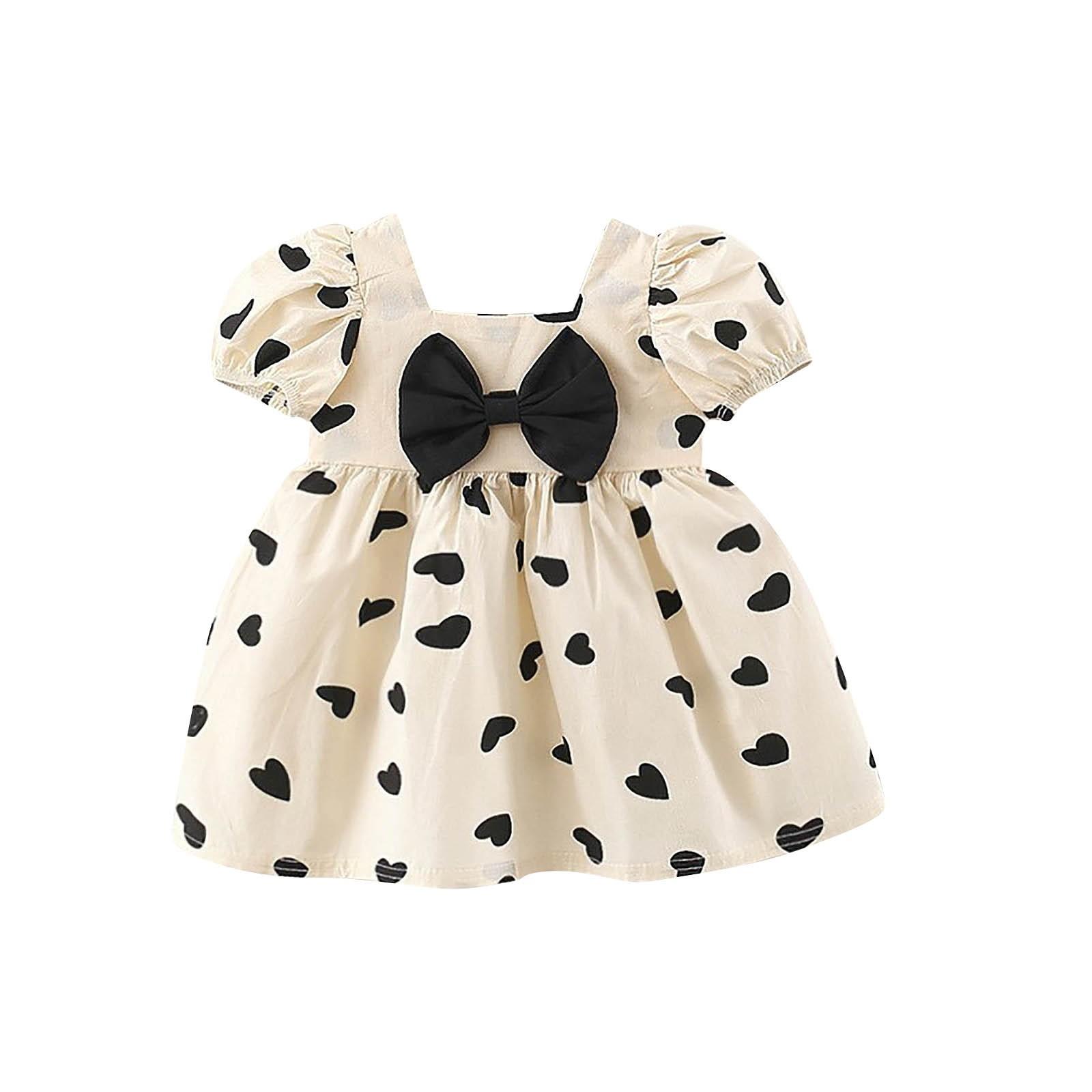 

Летнее милое платье без рукавов для девочек с радужным принтом, детская юбка 90 чёрный