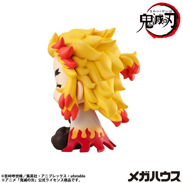 MegaHouse Look Up Demon Kimetsu No Yaiba Kyojuro Rengoku Smiling 110mm PVC Resin Painted Movable Figure Slayer Ver. [Re-release] Approx.