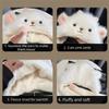 Windproof Winter Plush Hat Sheep Fluffy Ear Protection Cap Lei Feng Cap Lamb Ears Warmer Hat  Women