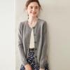 2025 Women's Cashmere Round Neck Loose Knit Sweater - Soft, Fluffy, Versatile Outerwear for Autumn and Winter
