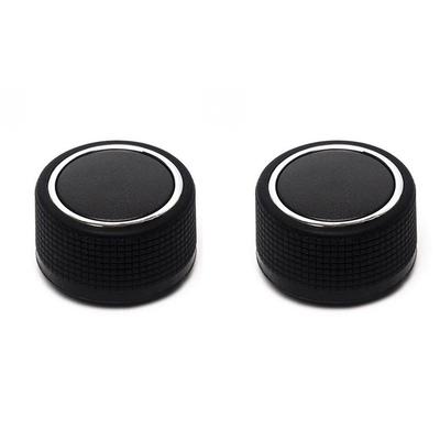 2Pcs Radio Volume Control Knob Button Replacement for Buick for Cadillac Chevy F