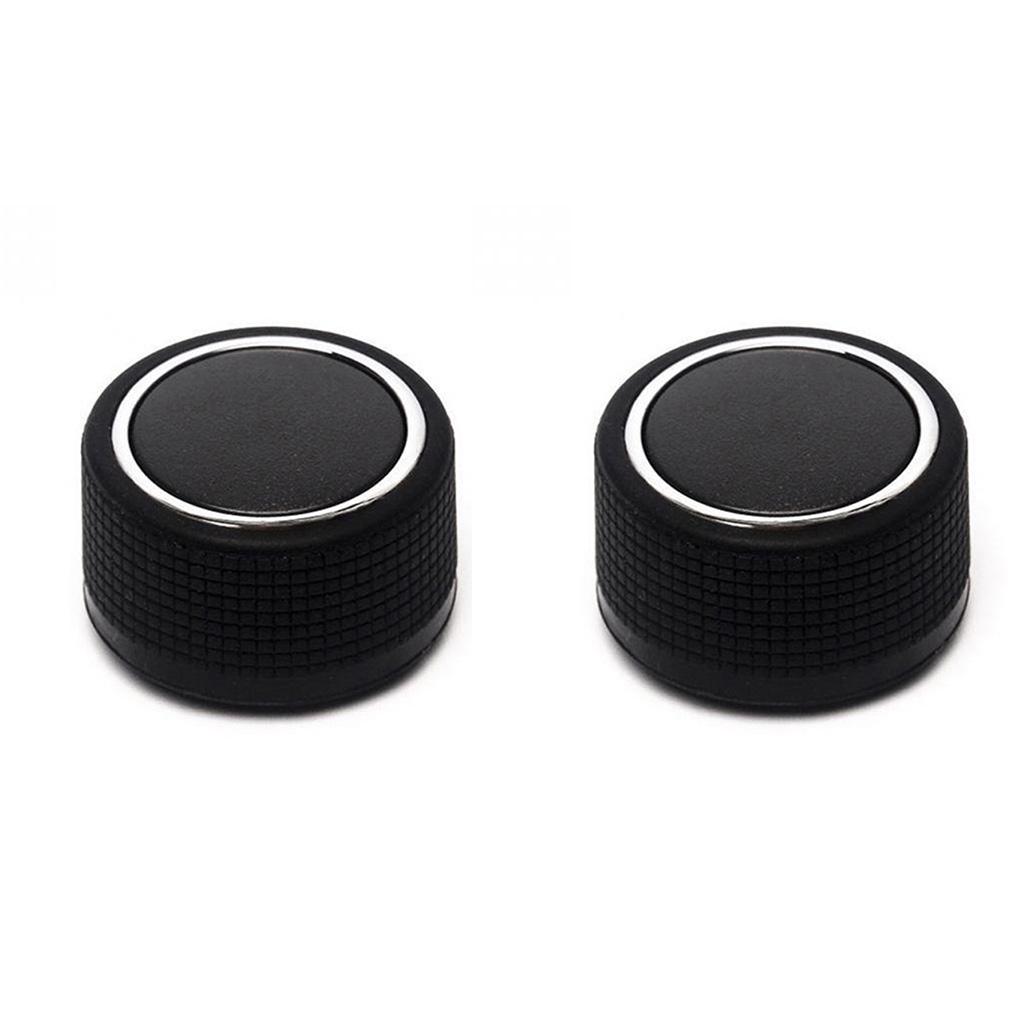 2Pcs Radio Volume Control Knob Button Replacement for Buick for Cadillac Chevy f 1