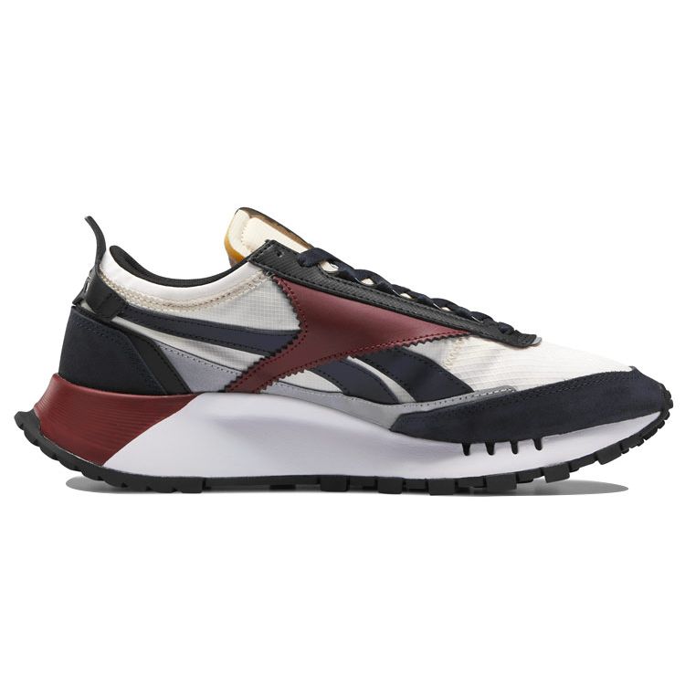Romantic Crown X Reebok Classic Legacy Core White Collegiate Burgundy Unisex Sneakers Cream Core-White Black G57861