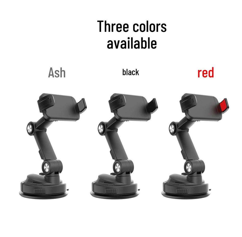 Suporte Multifuncional para Celular de Carro com Ventosa - Ideal para Uso Transfronteiriço e Navegação
