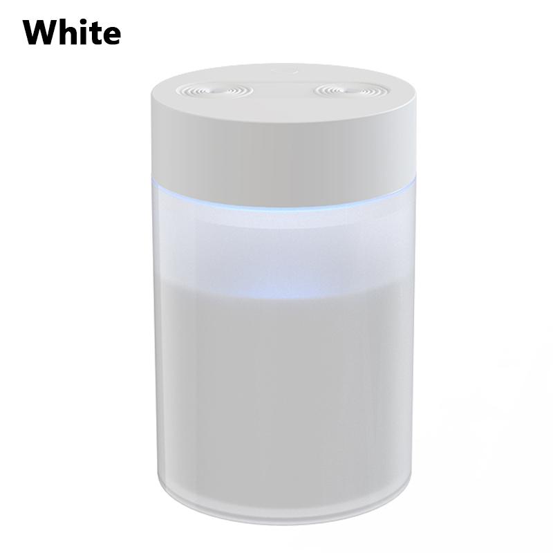 1.6L Large Capacity Humidifier Bedroom Office Silent Dual Spray Humidifier Replenishing Atomizer Aromatherapy Machine Gift белый