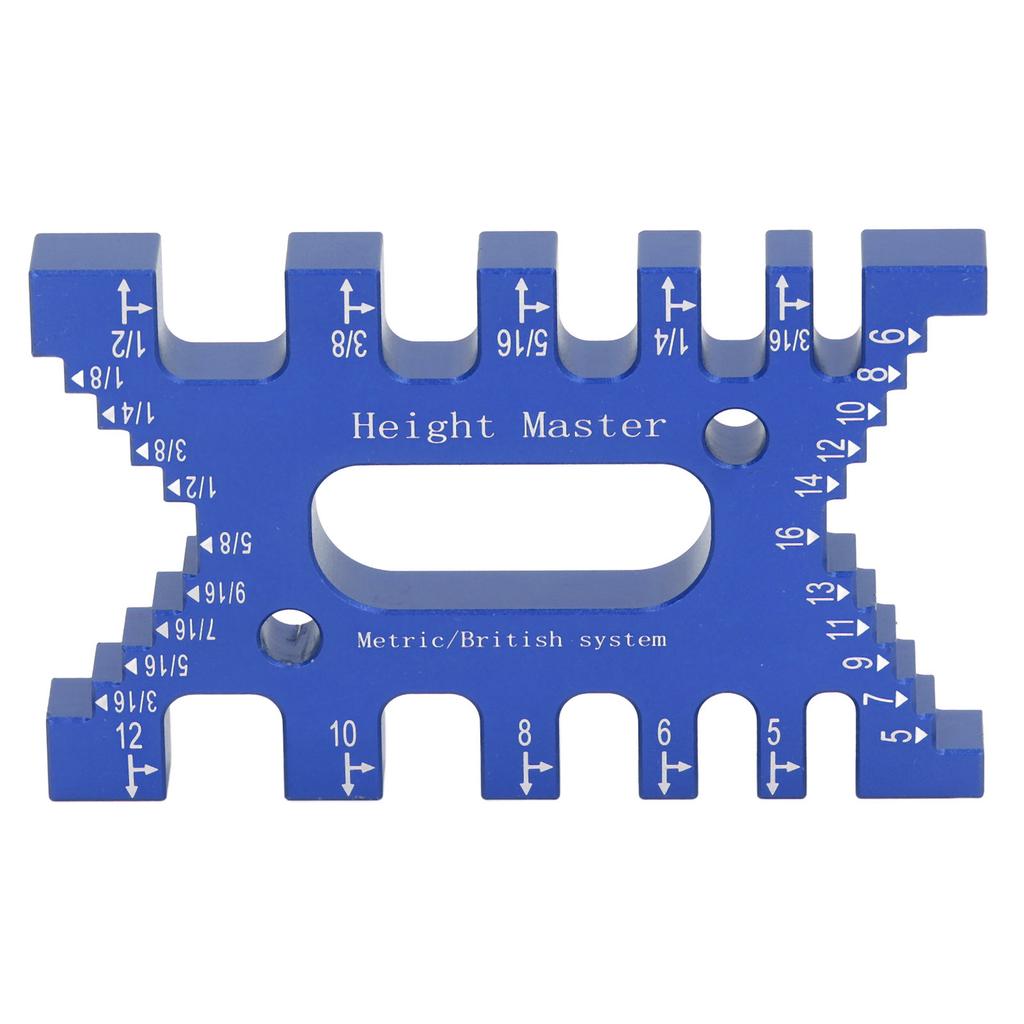 Dovetail Jig Tenon Caliper High Accuracy Laser Scales Carpentry Router Saw Measuring Ruler for
