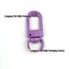Colorful Zinc Alloy Door Buckle 3-Point Snap Hook for DIY Keychain and Jewelry Accessories