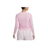 Nike Sportswear Ribbed Pullover Fashion Short Sleeve T-Shirt Women Tops Pink Foam HV8728663