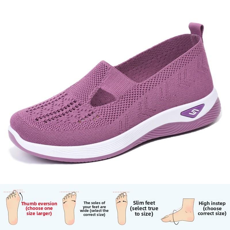 Women's Shoes with Soft Soles Are Not Tiring for The Feet In Summer, While Women's Cloth Shoes Are Comfortable and Casual Shoes with Ethnic Embroidery