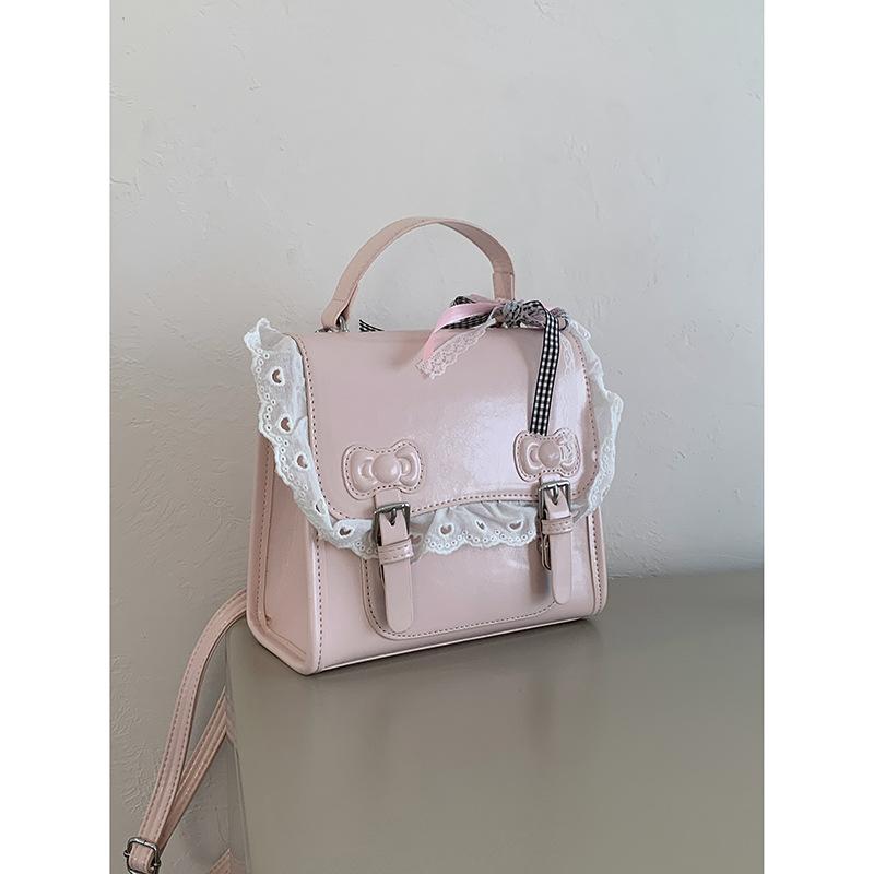 

Милая кружевная модная сумка-тоут женская летняя универсальная с девичьим чувством повседневный рюкзак