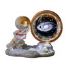 3D Glass Ball Night Light Bedside Lamp Degree Rotating Table for Crafts Kids