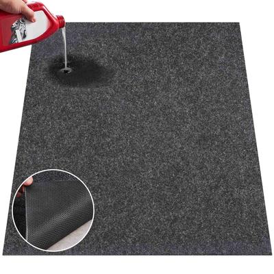 Garage Floor Mat, 2.28 X 6.1 M Waterproof Protection from Water,Snow, Rain,Mud and Oil for Cars