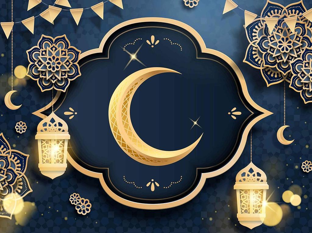 Muslim Ramadan Tapestry Eid Mubarak Tapestry Wall Art Decor For Bedroom Living Room Apartment Dorm Decorations Wall Hanging