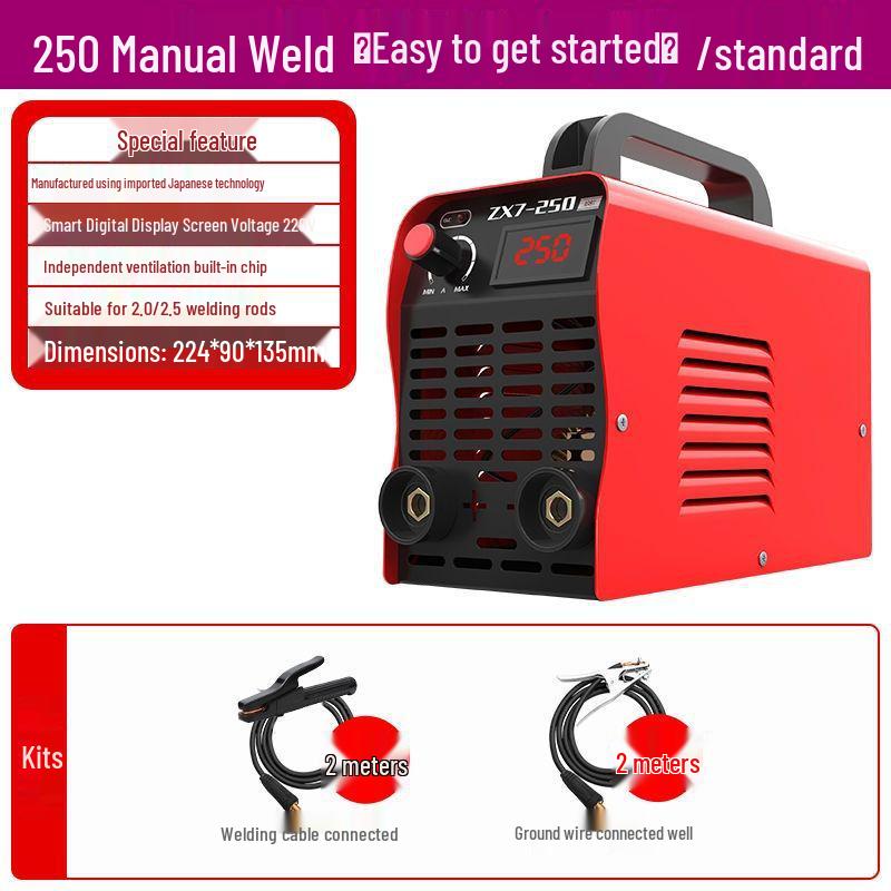 

Dual-Voltage Electric Welder 250/380V Portable 315A Full Set for Home & Industrial Use