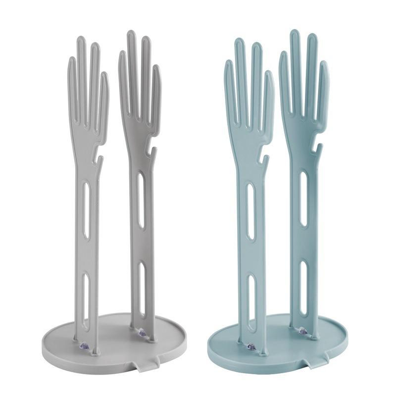 Kitchen Glove Stand Holder Rubber Glover Dryer Rack Towel Holder Drain Countertop Storage Rack Kitchen Sink Accessories Tool New
