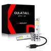 GULATALL H1 LED Reflektor, Eksplozywne Światło, 18 000 LM, Kompatybilny z Przeglądami Pojazdu, Do 12