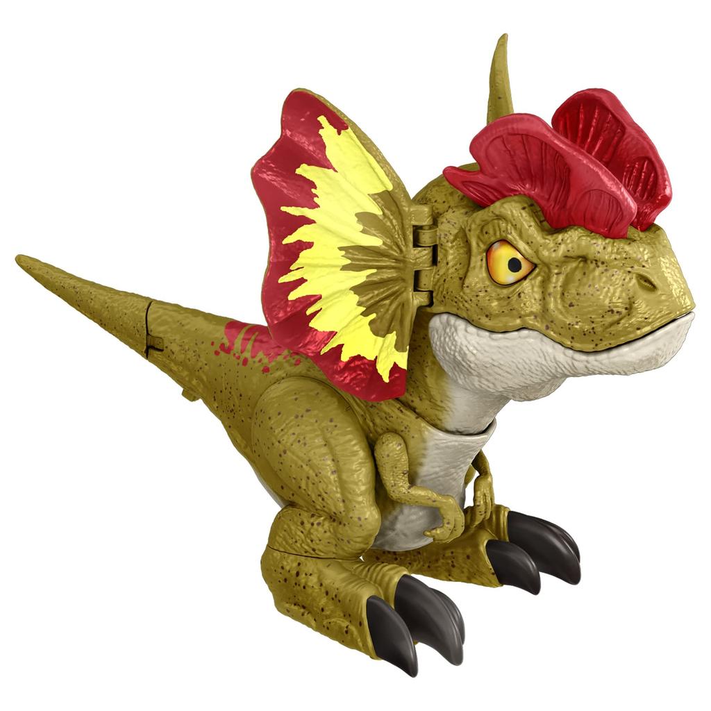 Mattel Jurassic The New Ruler Rampaging Baby Dilophosaurus GWY56 World - [Ages 4+]