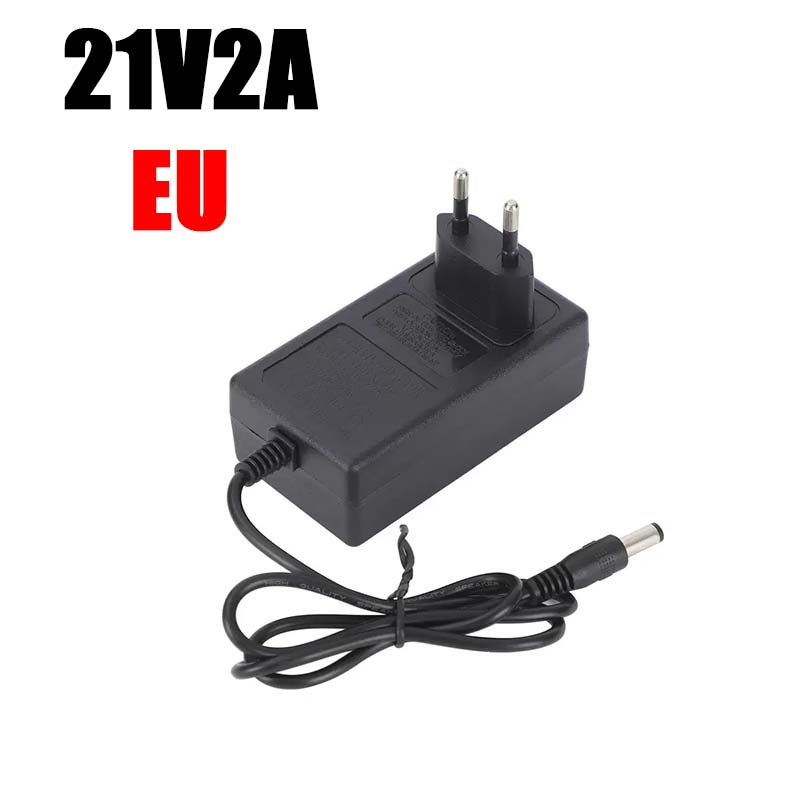 

21V 1A 2A Lithium Battery Charger for 18V Makita Electric Drill Polishing Machine Lawn Mower Intelligent Battery Adapter EU/US 21V2A EU Charger