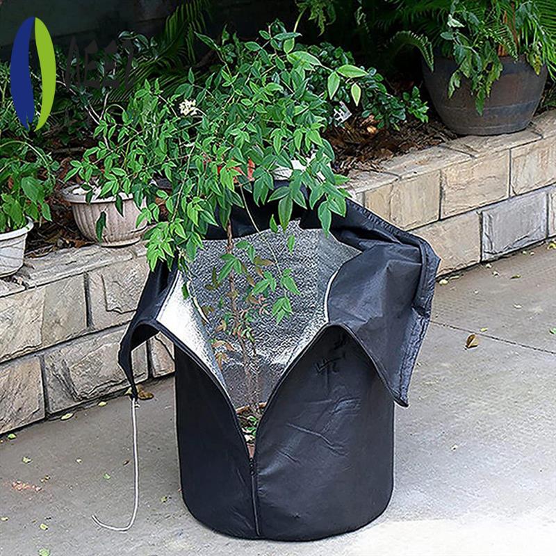 

AEE2-Plant Covers Frost Breathable Freeze Protection Winter Shrub Cover For Outdoor Indoor Backyard Lawn Potted Flowers чёрный