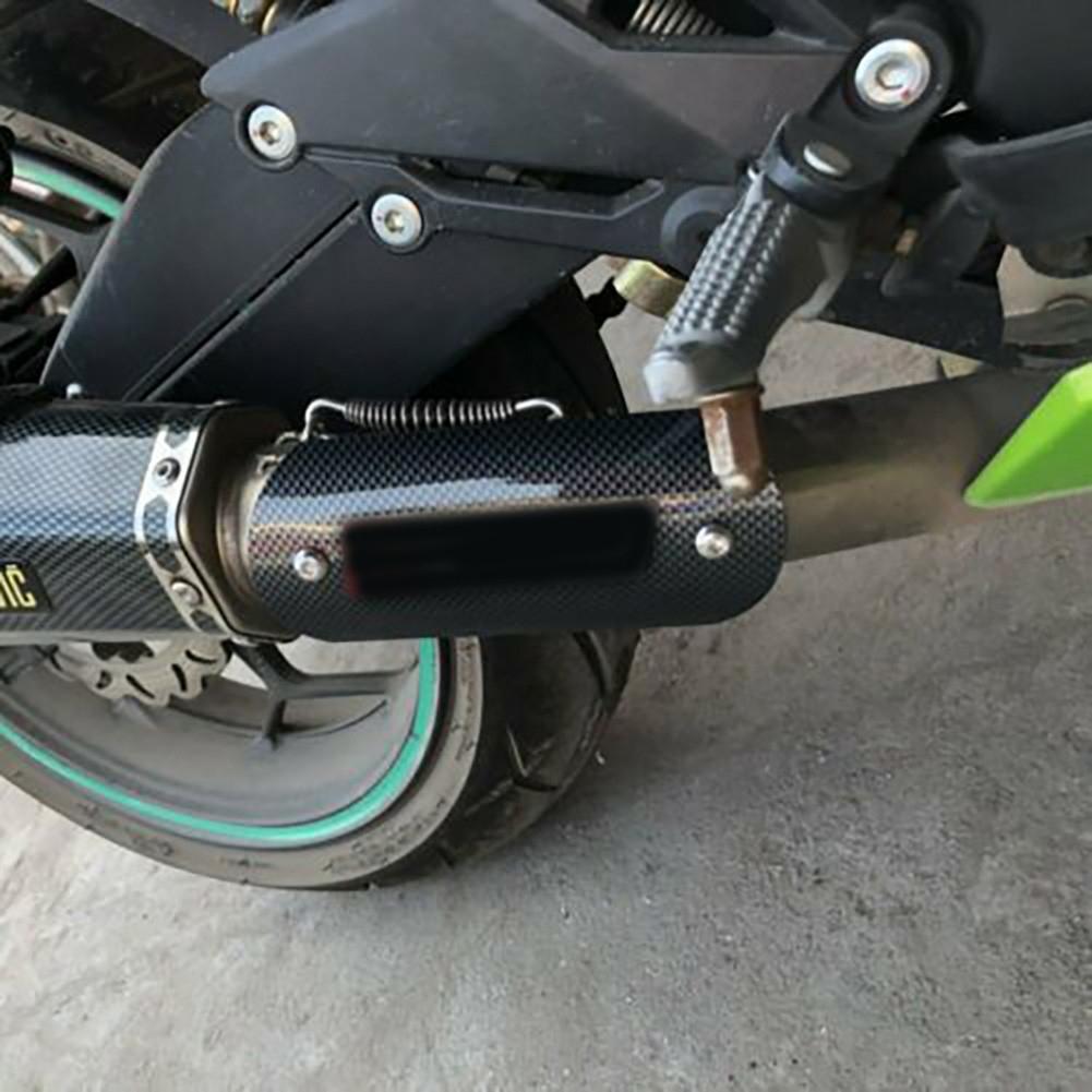 Accessories Exhaust Heat Shield Carbon Style Look Motorcycle