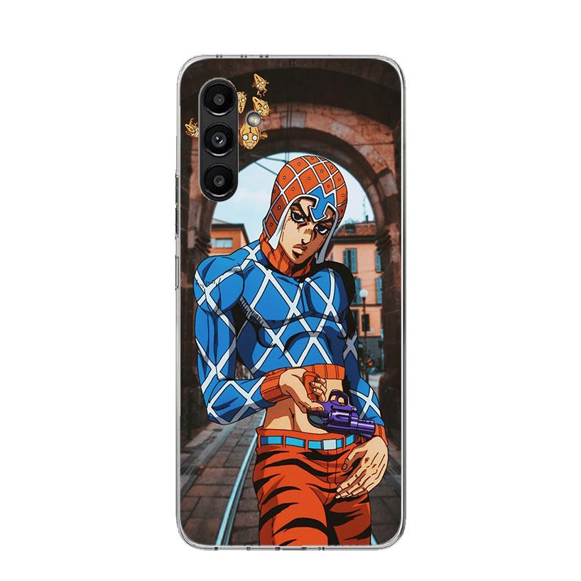 JoJo Adventure Guido Mista Phone Case For Samsung Galaxy A13 A14 A15 A16 A17 A53 A54 A55 A56 A33 A34 A35 A36 A23 A24 A25 A26 A05
