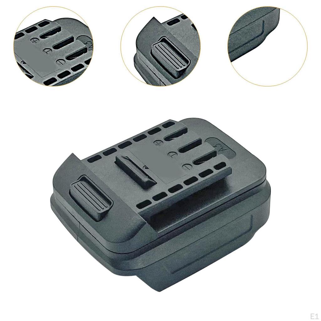 Battery Adapter Parts, Easy To Use, Sturdy Practical for Drill Impact Driver Cordless Power Tools