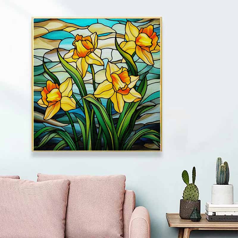 Nuovo Arrivo 5D Fai da Te Pittura Diamante Cerchio Completo "Fiori" Ricamo Punto Croce Decorazione Casa Regalo