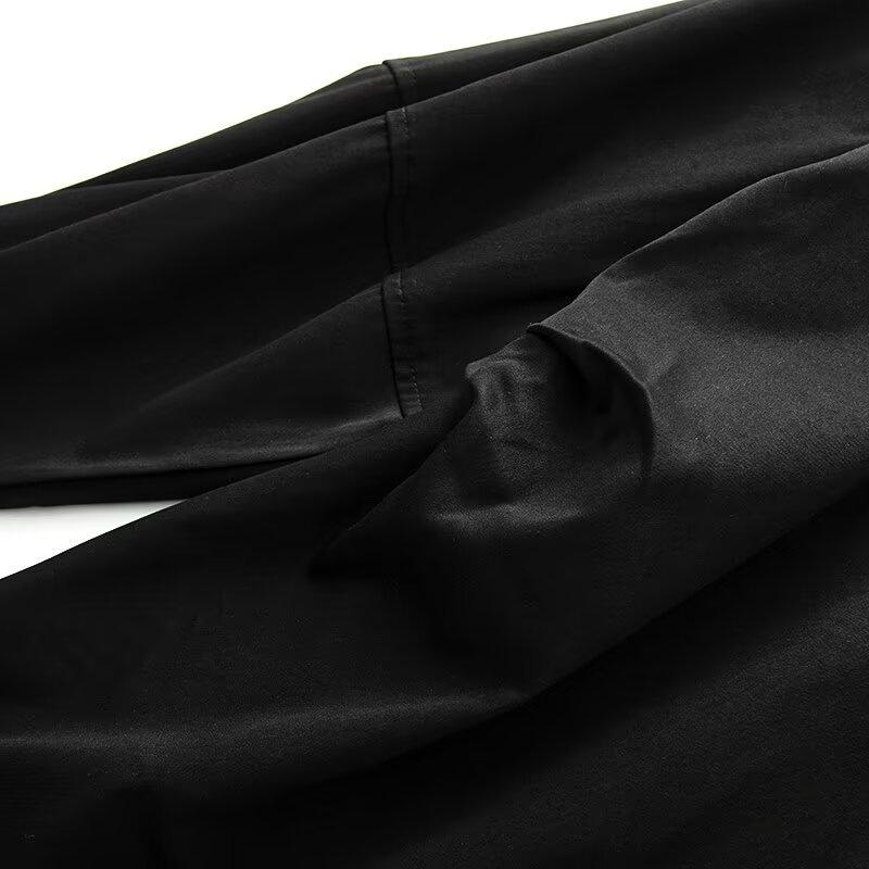 European, American autumn and winter new women's clothing temperament waist foreign style with belt long dress women