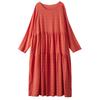 DIMANAF Neu 2026 Damen Übergröße Frühling Sommer Strand Mode Dame Langes Kleid Locker Übergröße Maxi Blumendruck Schwarz