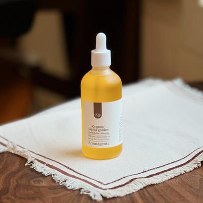 Ulei de jojoba auriu organic Certificare Ecocert organic [Okims Medical