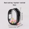 10cm Transparent Dustproof PVC Blind Box Display Bag - Mini Cute Ins Style Stroller Bag with Pendant Holder