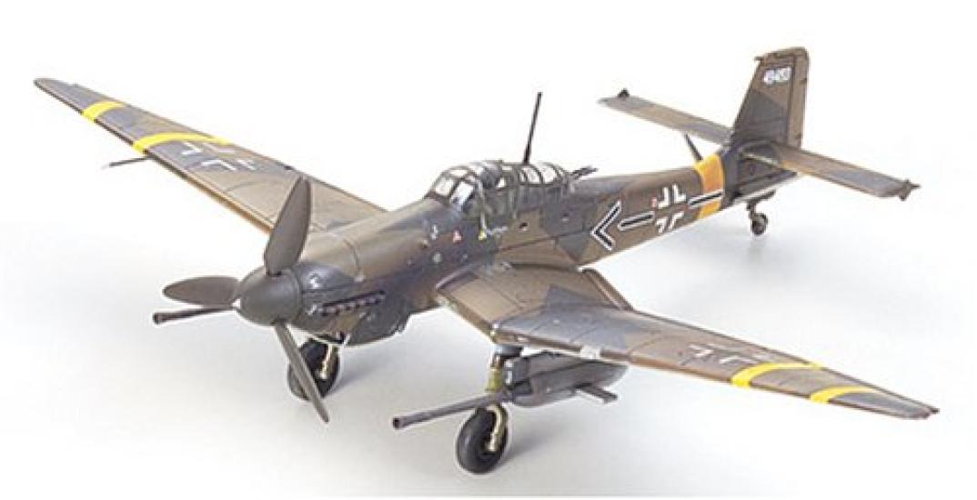 

Tamiya Warbird Collection 35 German Air Force Stuka Plastic Model Kit 60735 1/72 No. Ju-87 G-2