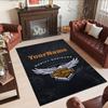 Harley-davidson Motorcycles Personalized Text Area Rug Perfect for Kitchen Dormitory Playrooms Hallway Anti-slip Rug Decorate Offices