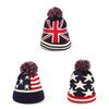 Star Pattern Knit Hat For Winter Warmth And Windproof Protection