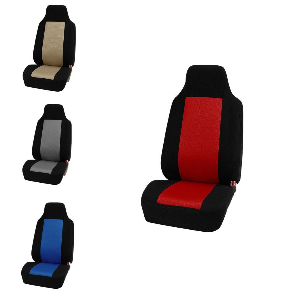Fundas Universales de Asiento Delantero para Coche, Sedán, Camión, Furgoneta, de Calidad Premium, en Colores Elegantes