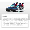 Nike Team Hustle D 11 Low Top Children's Basketball Shoes Black White Blue Children Aged 3 7 Years Old FJ1391-001