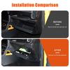 For Ford Ranger -2025 2026 ABS Car Glove Box Dividers Organizer ert Compartment Tray Car Interior Accessories