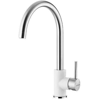 Armatur Elza weiß/Stahl 1129025