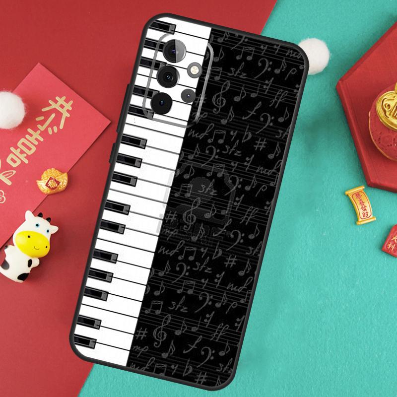 Piano Keys Musical Case For Samsung Galaxy A13 A33 A53 A15 A25 A35 A55 A54 A34 A14 A71 A51 A12 A32 A52 Cover