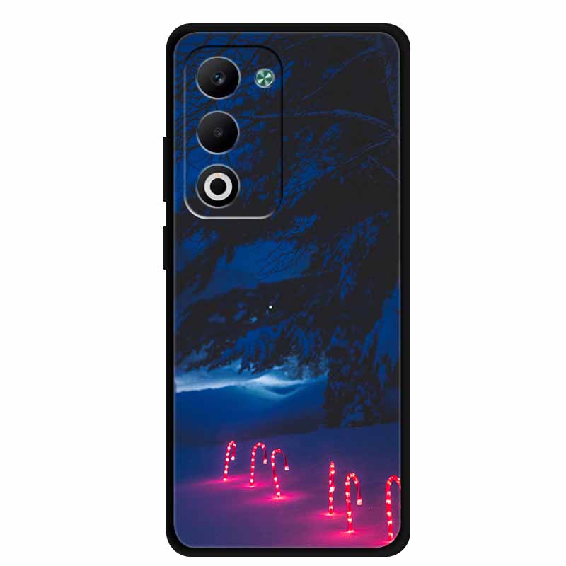 Christmas Phone Case For Oppo A5 5G CPH2735 / A5 4G CPH2727 Christmas Tree Soft Silicone TPU Back Cover Bumper For Oppo A5 Coque